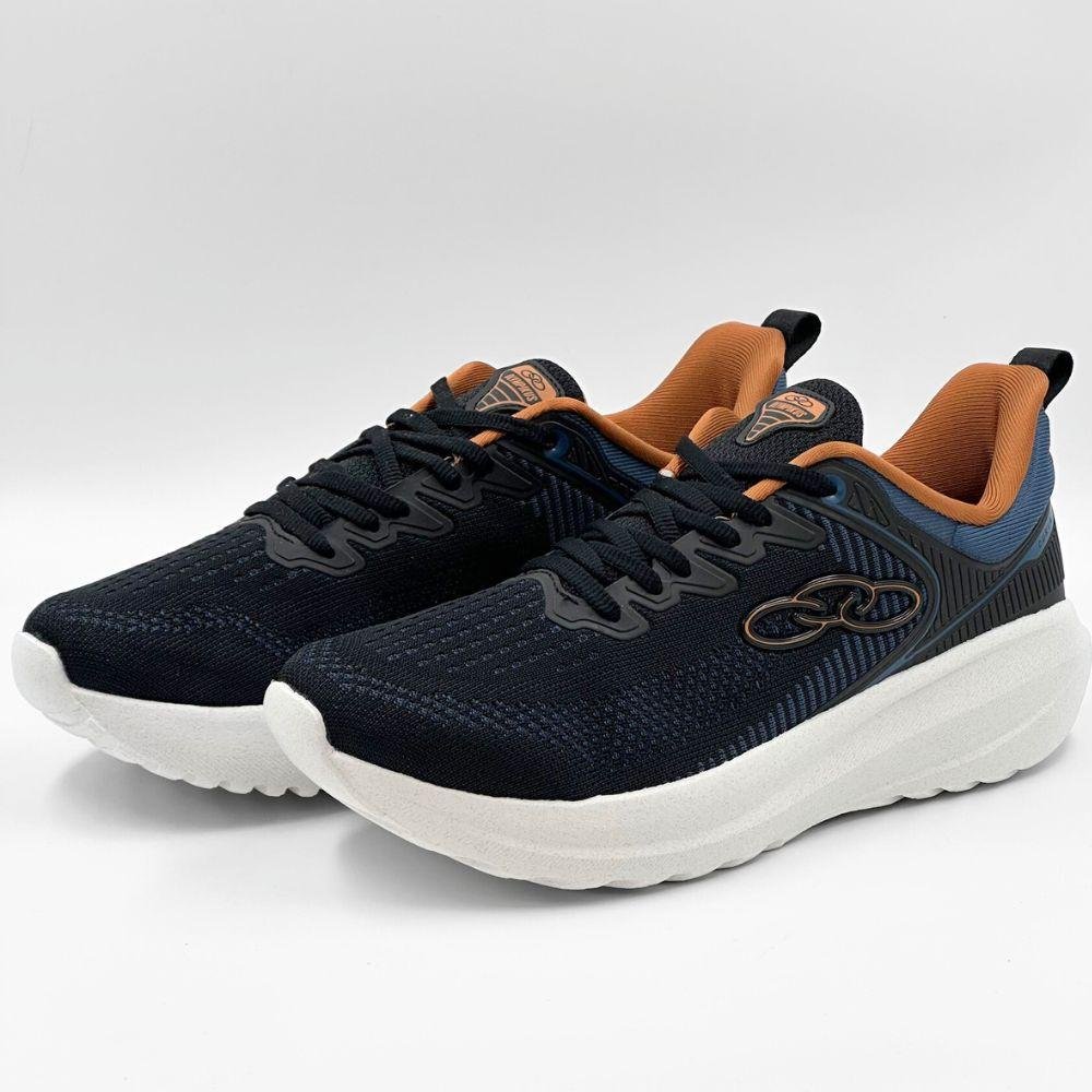 Tênis Olympikus Esportivo Curva Masculino Preto/Petróleo 2