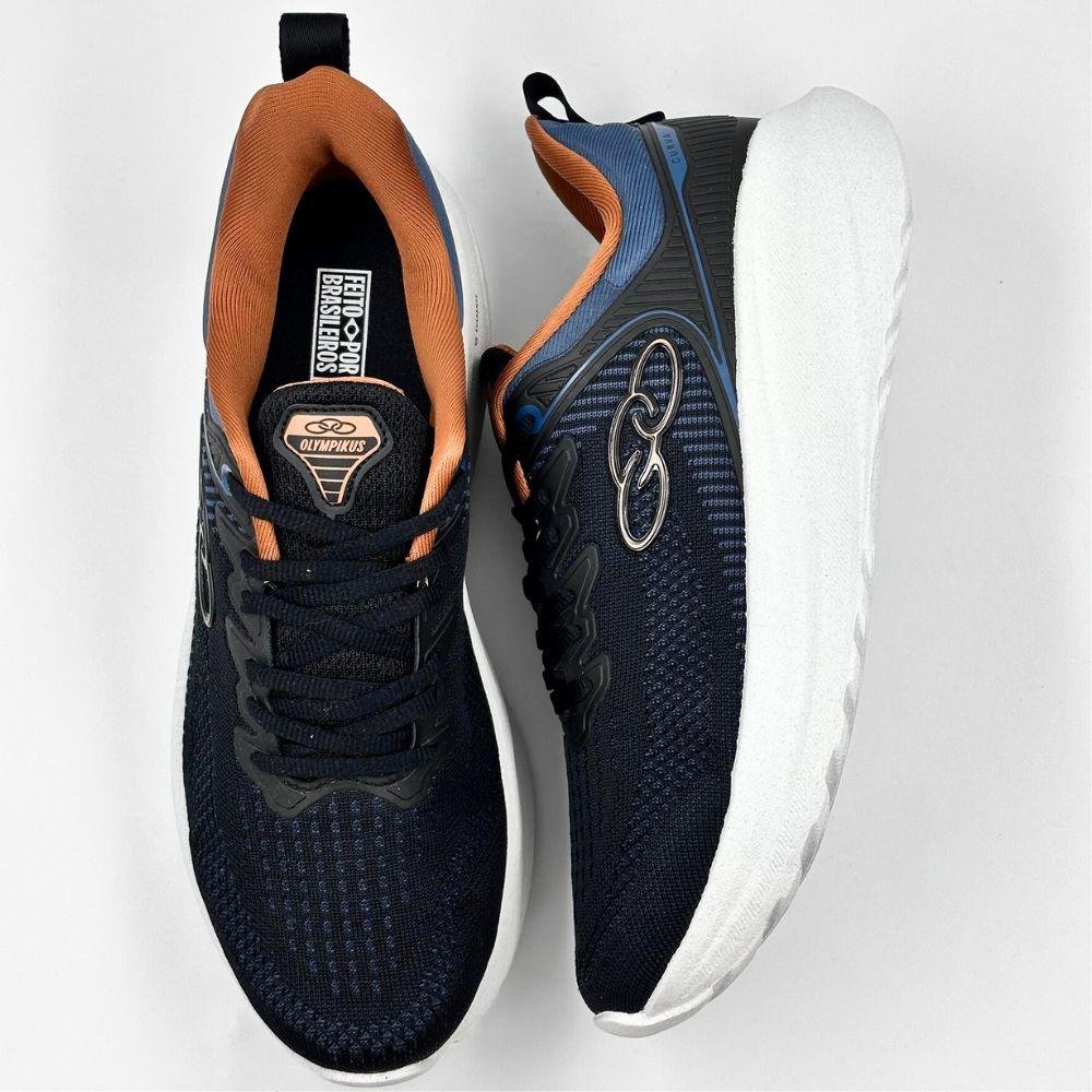 Tênis Olympikus Esportivo Curva Masculino Preto/Petróleo 4