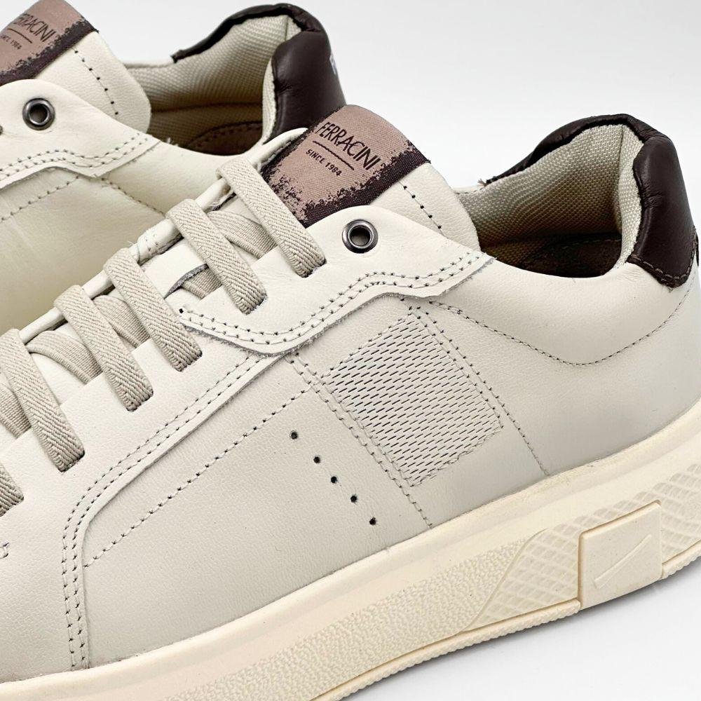 Sapatênis Ferracini Dream com Cadarço Elástico Masculino Off White 3
