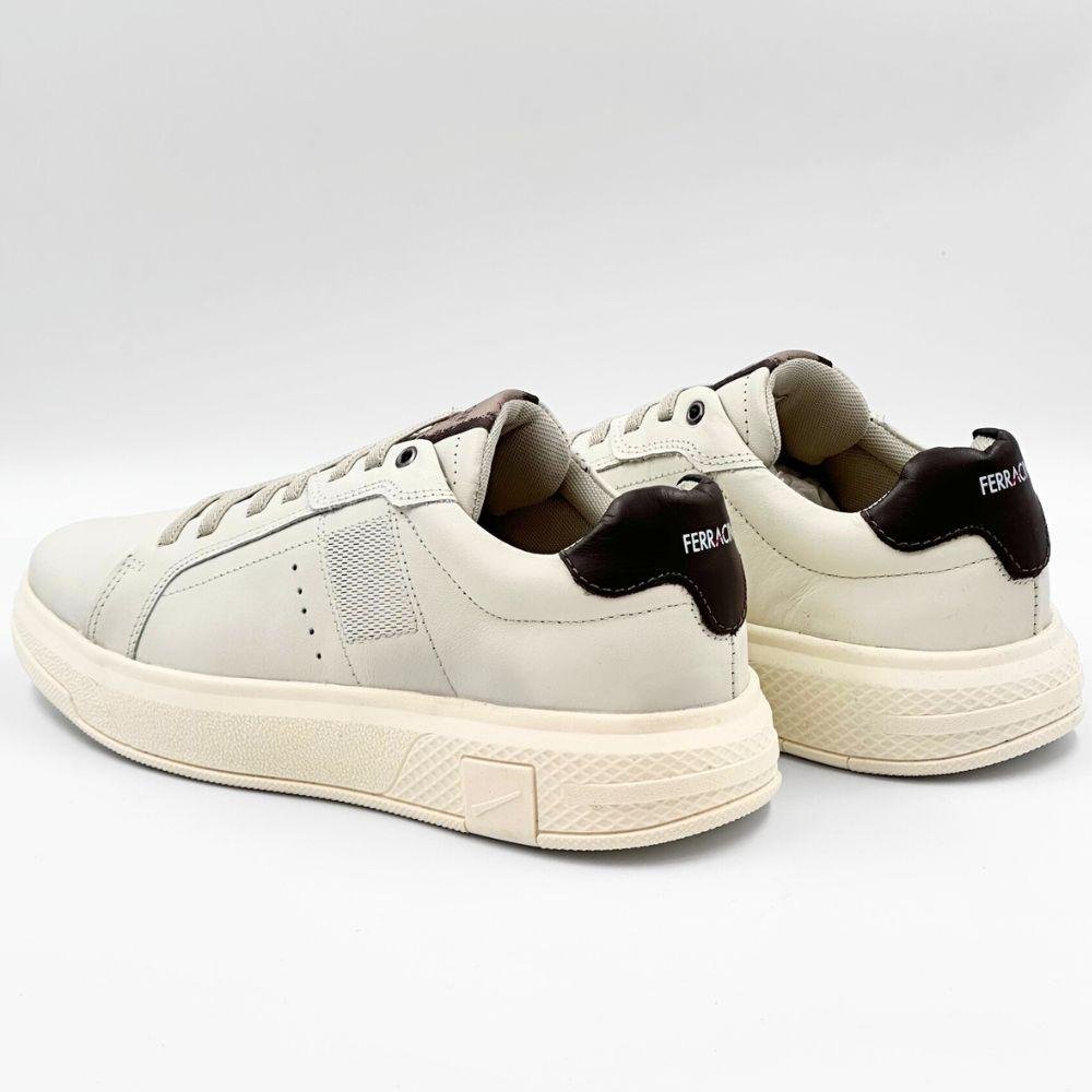 Sapatênis Ferracini Dream com Cadarço Elástico Masculino Off White 4