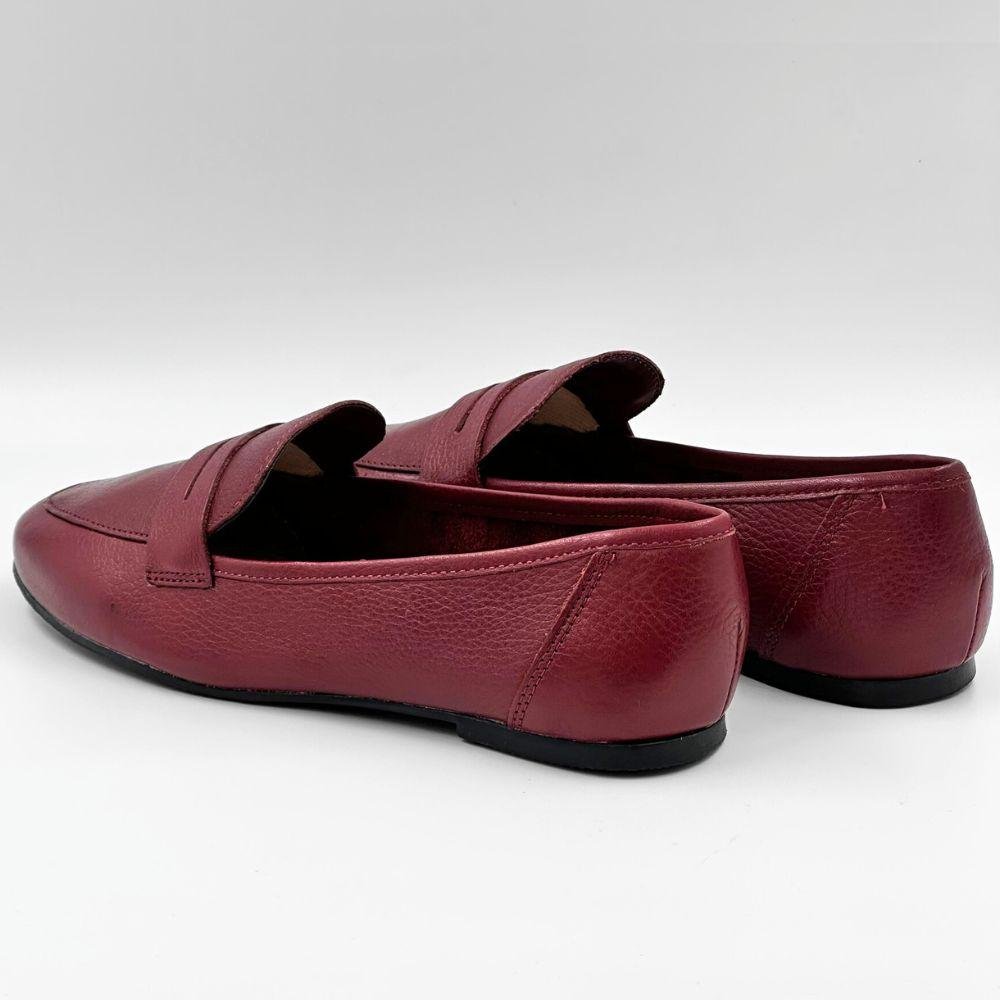 Sapatilha Bottero Bico Redondo Feminina Bordô 3