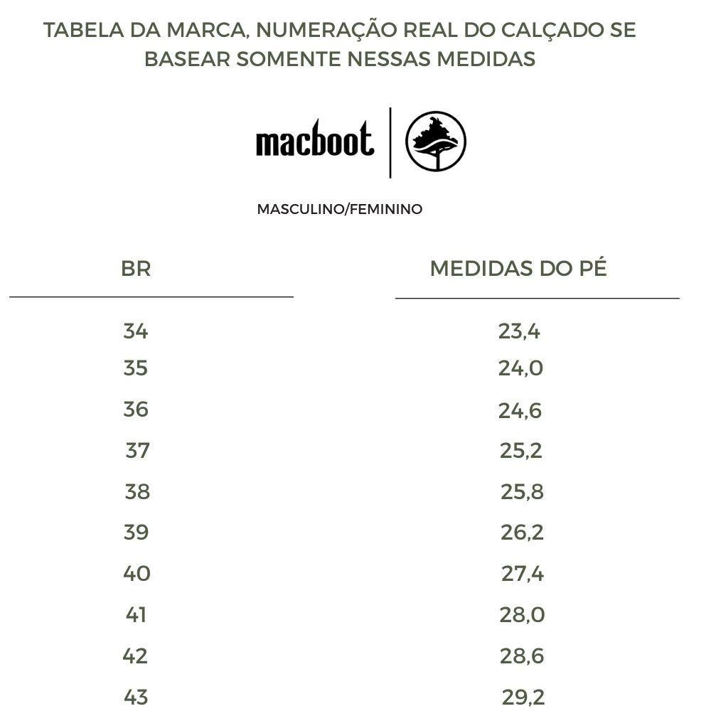 Bota Macboot Aventura Xama Masculino Cinza 5