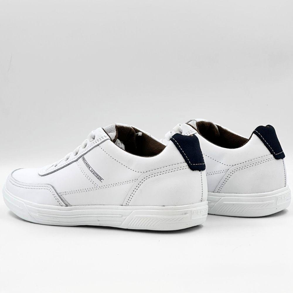 Sapatênis Pegada com Cadarço Elástico Masculino Branco 3