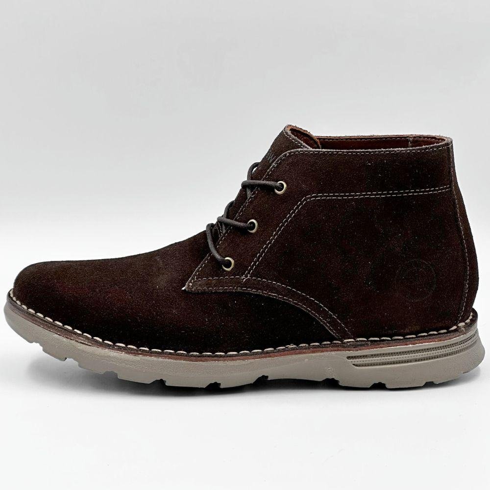 Bota Freeway em Camurça com Cadarço Masculina