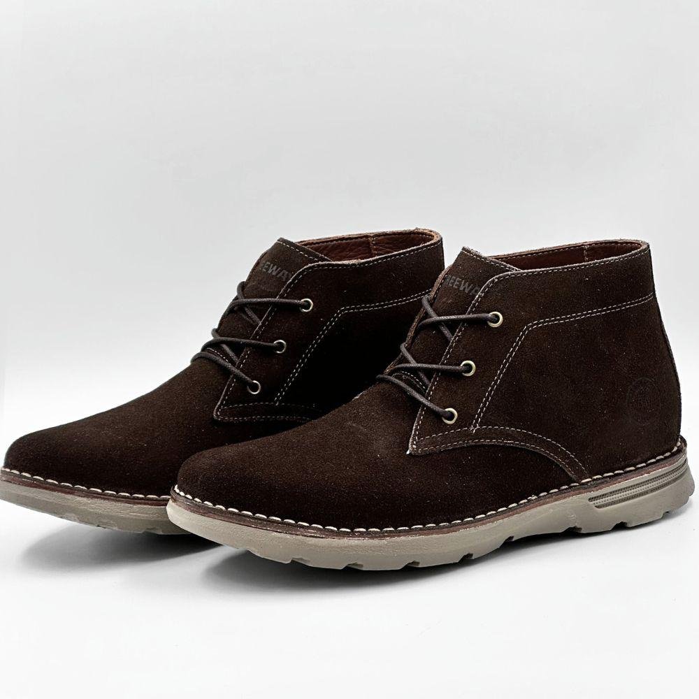 Bota Freeway em Camurça com Cadarço Masculina Malbec 2