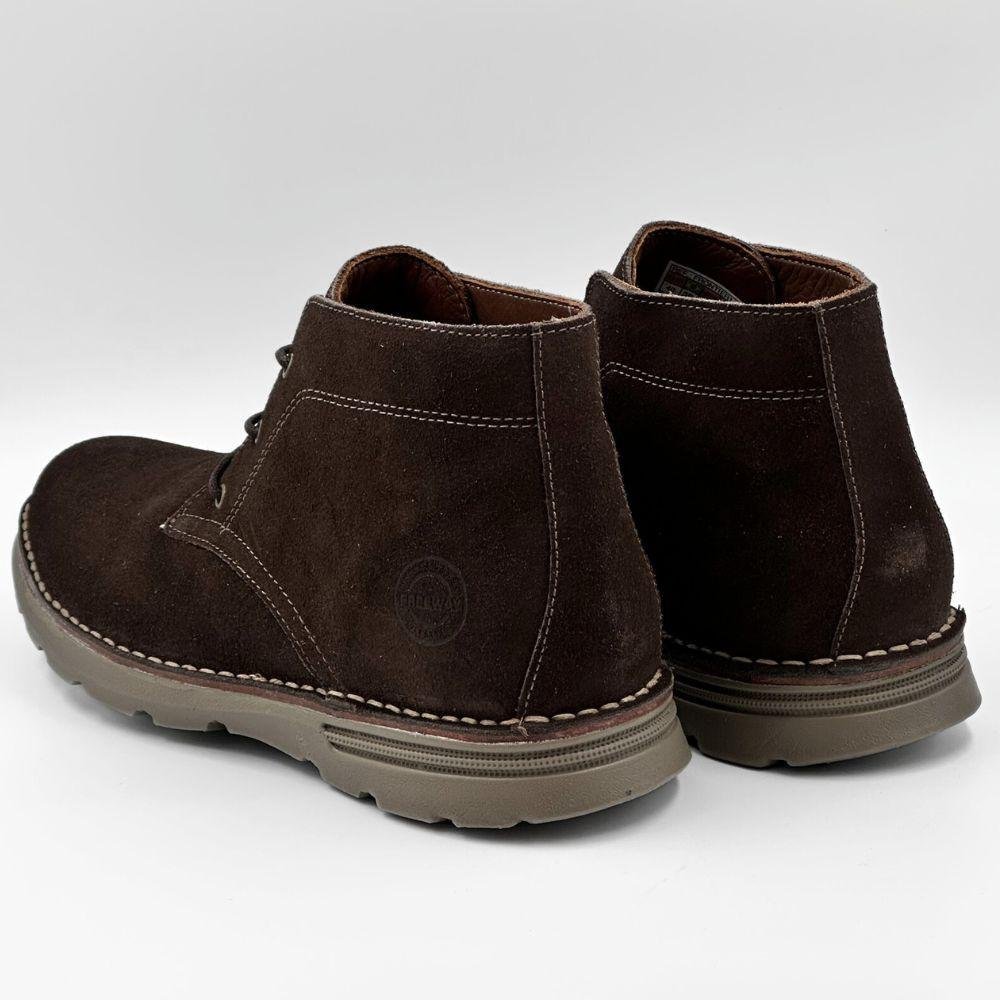 Bota Freeway em Camurça com Cadarço Masculina Malbec 3
