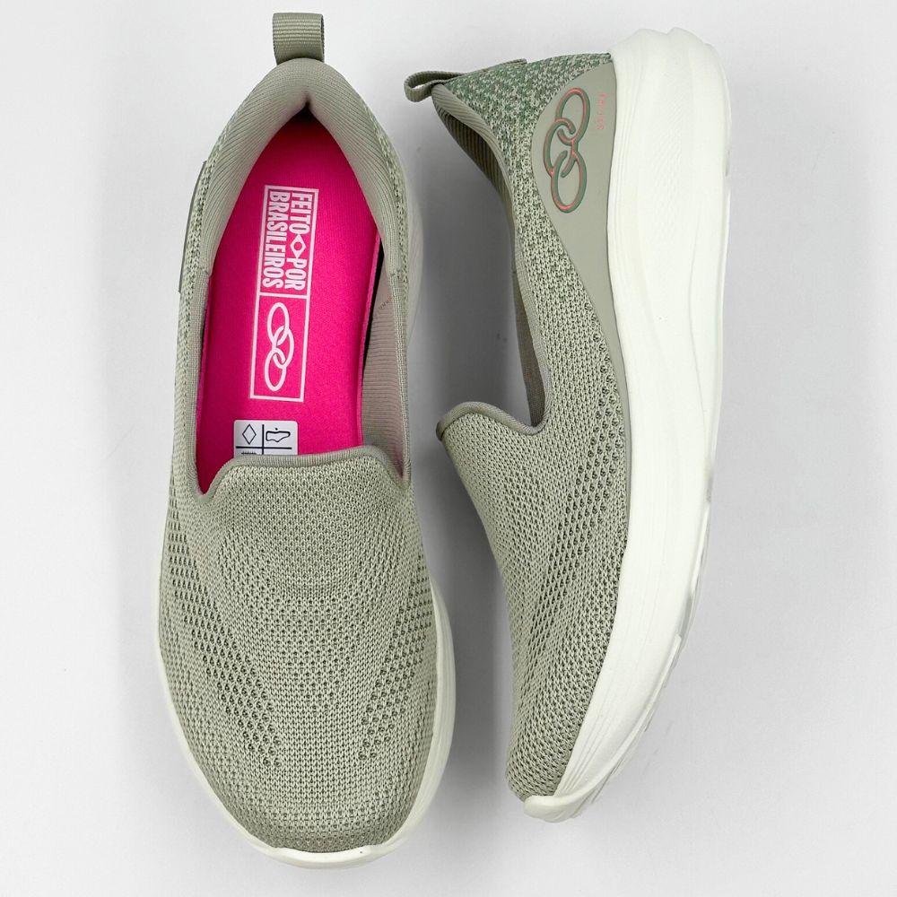Tênis Olympikus Slip Safira Casual Feminino Musgo 4