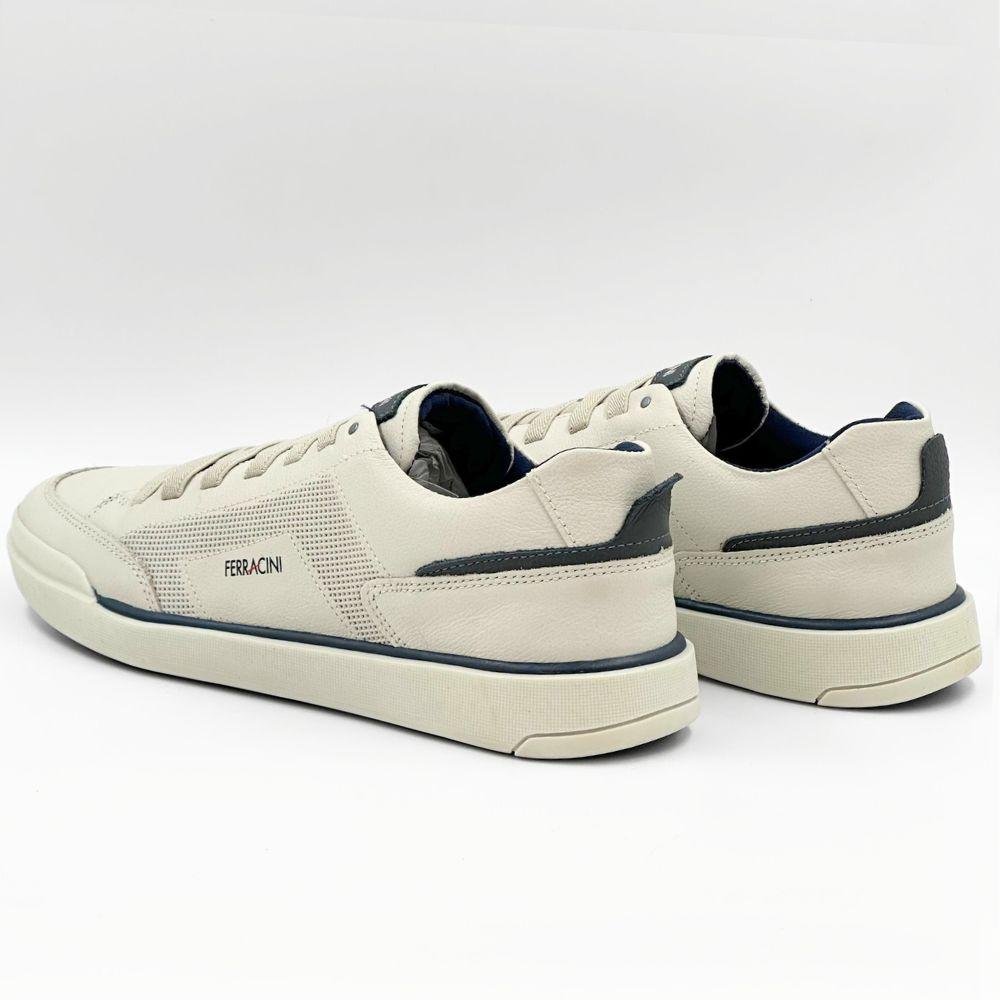 Sapatênis Ferracini Star com Cadarço Elástico Masculino Neve 3