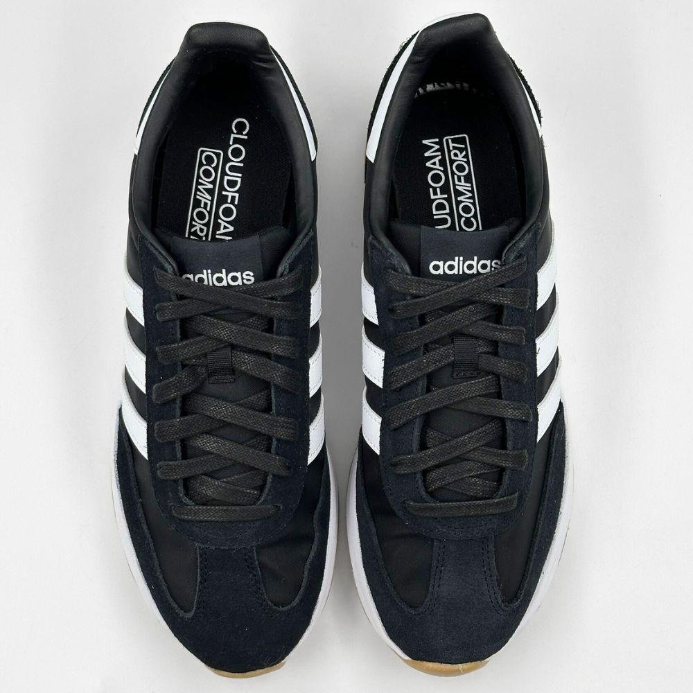 Tênis Adidas Casual Run 70S 2.0 Masculino Preto/Branco 4