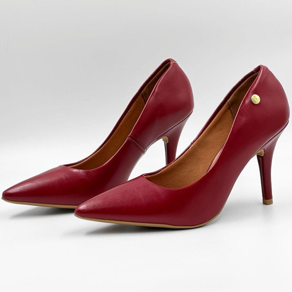 Sapato Vizzano Scarpin Salto Alto Feminino Cherry 2