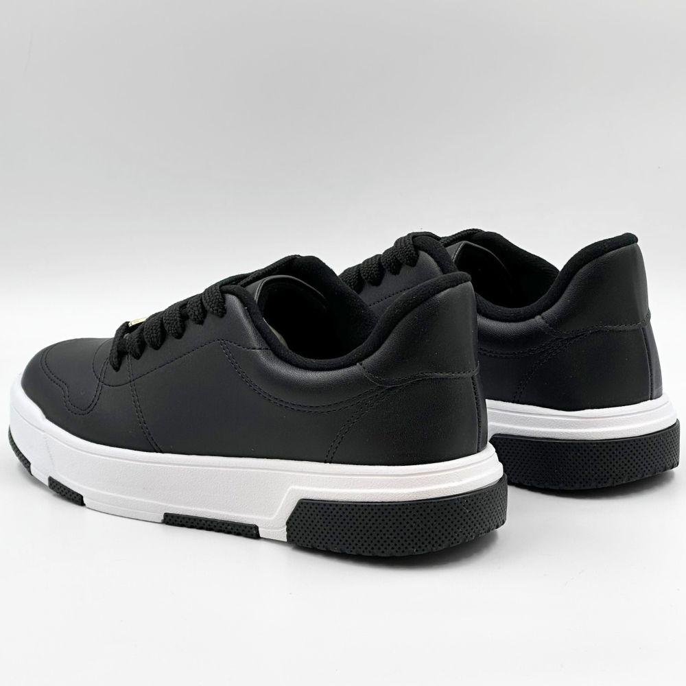 Tênis Vizzano Flatform Casual com Cadarço Feminino Preto 4