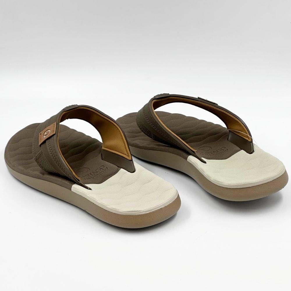 Chinelo Cartago de Dedo Codoba com Necessaire Masculino Bege/Marrom/Castor 4