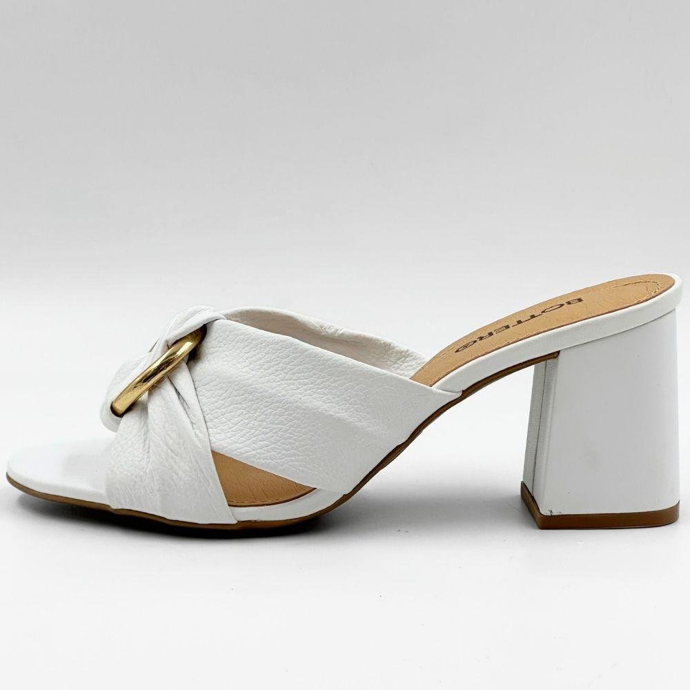 Tamanco Bottero Slide Salto Bloco Feminino