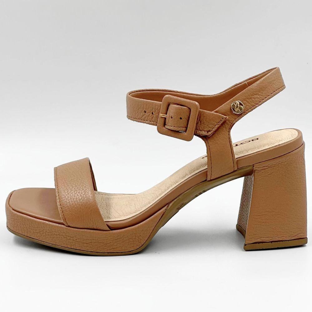 Sandália Bottero Salto Bloco Casual Feminina