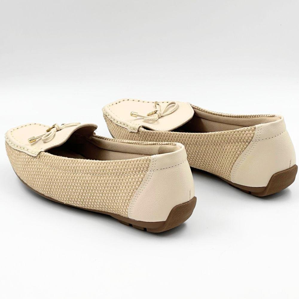 Sapato Modare Mocassim Casual Feminino Natural/Creme 3