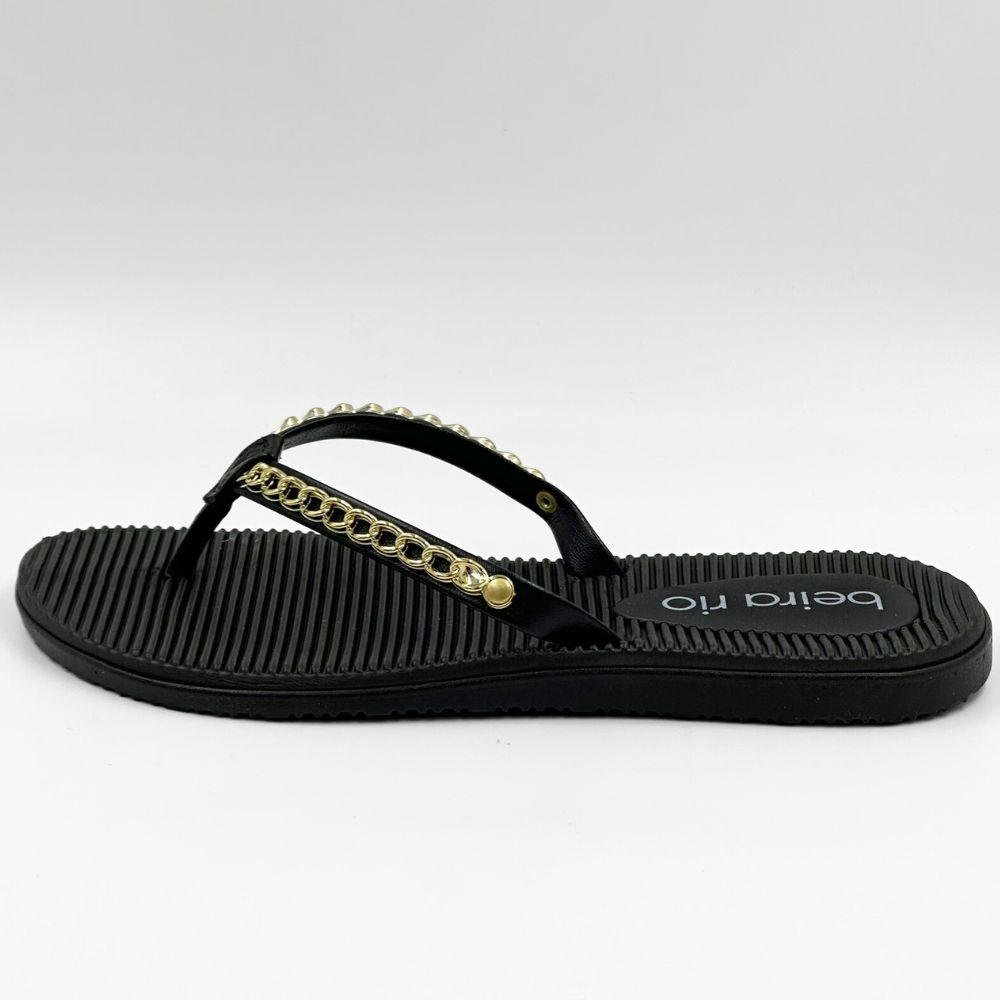 Tamanco Beira Rio Rasteira Tira Fina Feminino