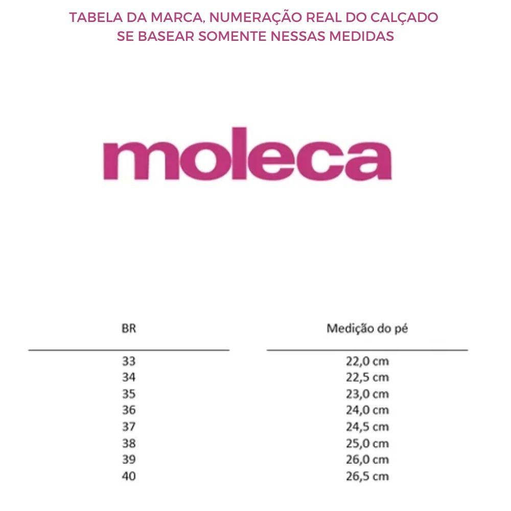 Sandália Moleca Anabela Casual Feminina Natural/Off White 5