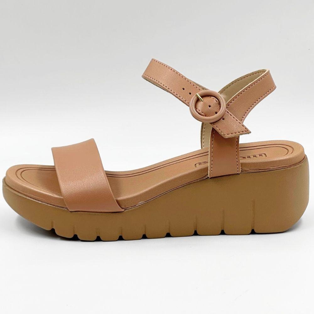 Sandália Moleca Casual Anabela Feminina