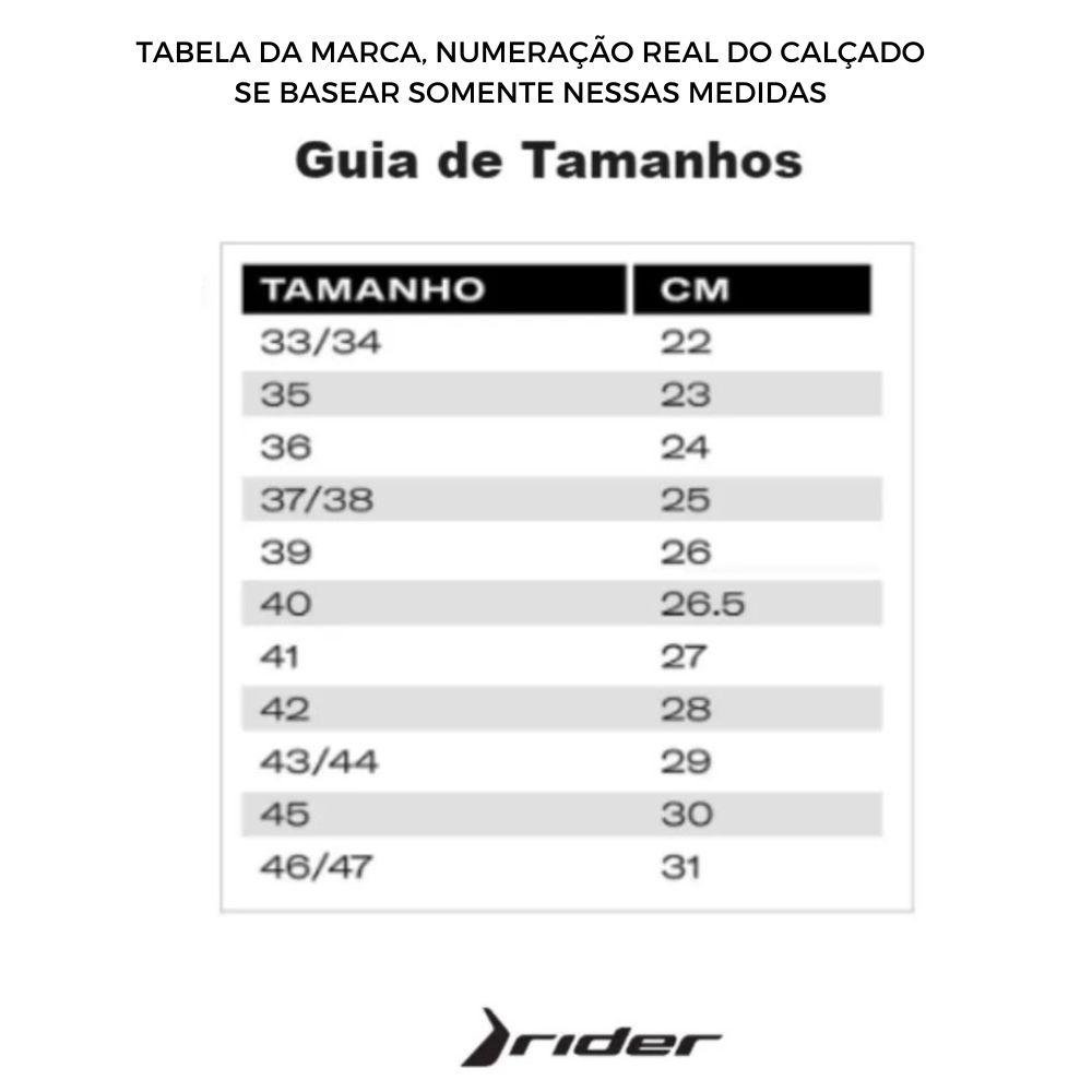 Chinelo Rider de Dedo Soft Plus Masculino Branco/Preto/Vermelho 5