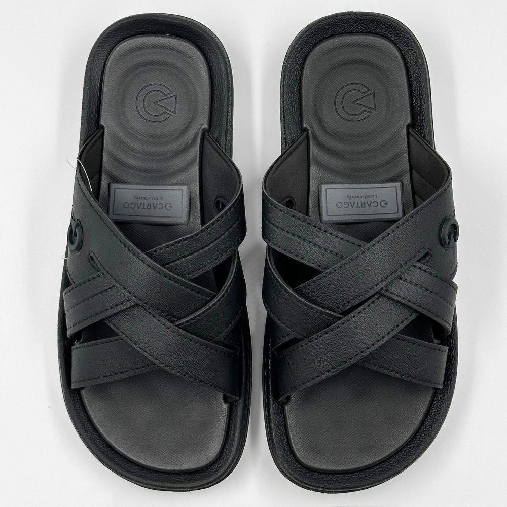 Chinelo Cartago Slide Fiji Essencial II Masculino Preto 4