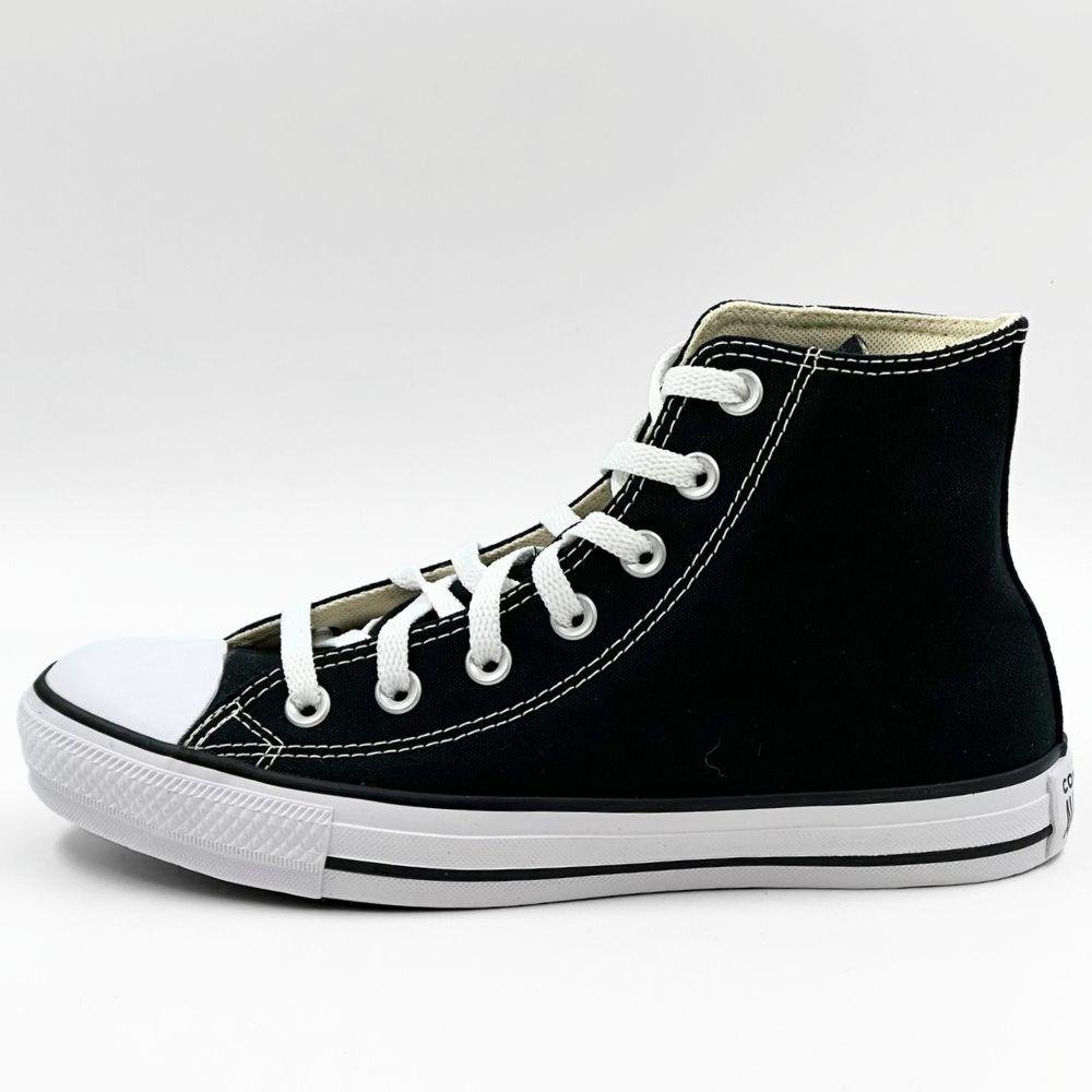 Tênis Converse All Star Botinha Chuck Taylor Feminino Preto/Cru/Preto 1