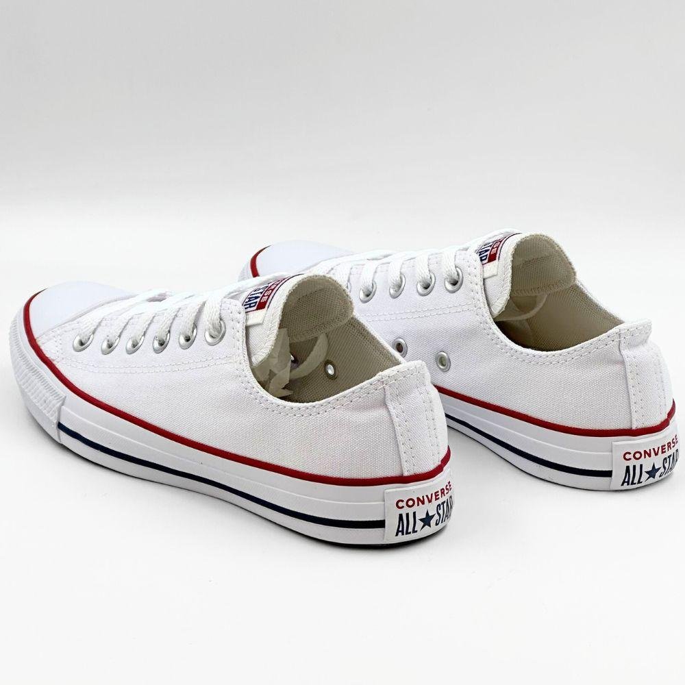 Tênis Converse All Star Casual Chuck Taylor Feminino Branco/Marinho 3