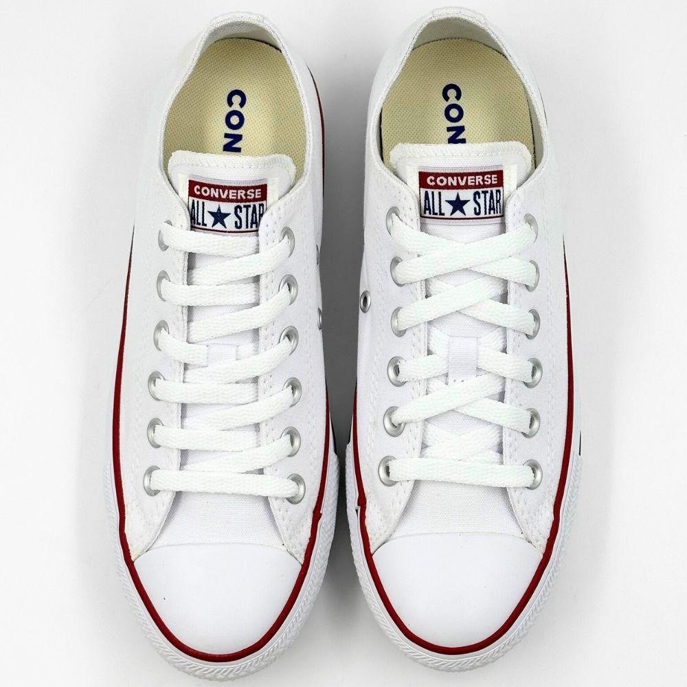 Tênis Converse All Star Casual Chuck Taylor Feminino Branco/Marinho 4