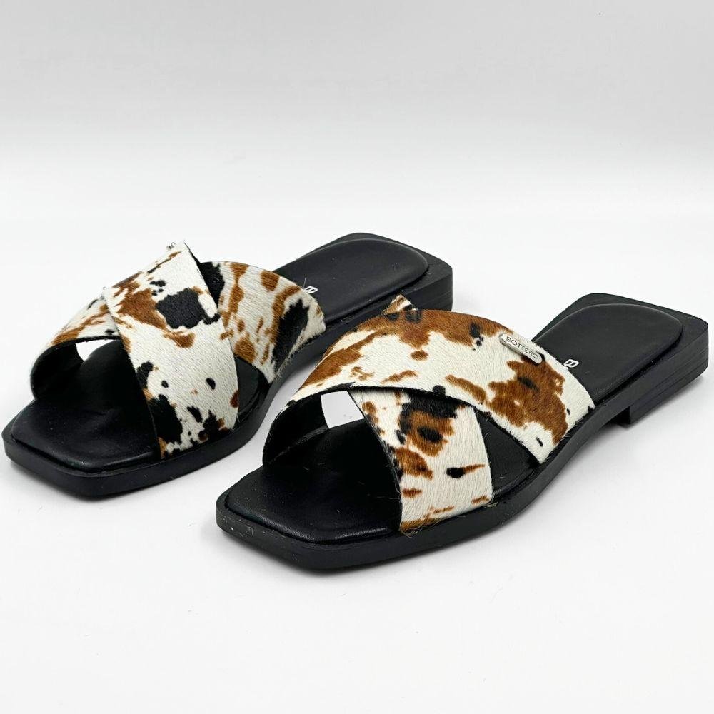 Tamanco Bottero Slide Rasteira Feminino Animal Print 2