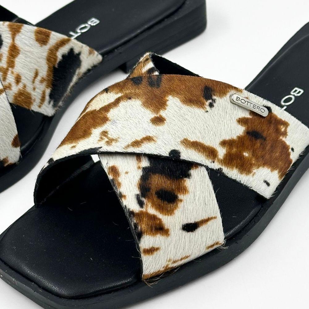 Tamanco Bottero Slide Rasteira Feminino Animal Print 3