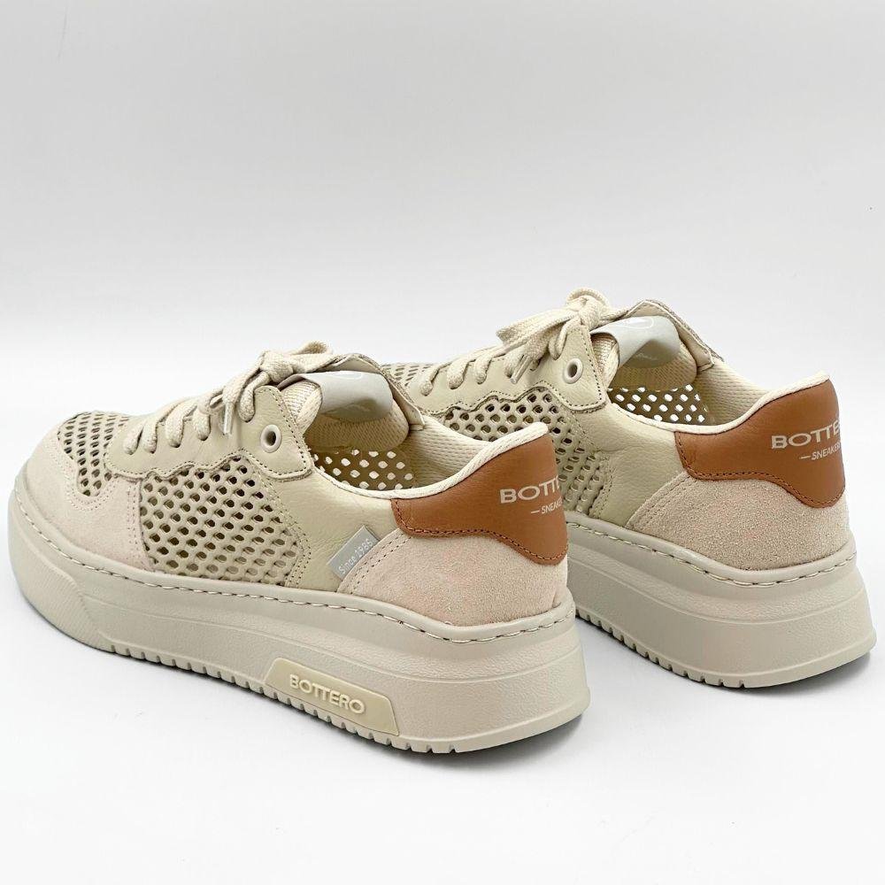 Tênis Bottero Casual Flatform com Cadarço Feminino Verde 4