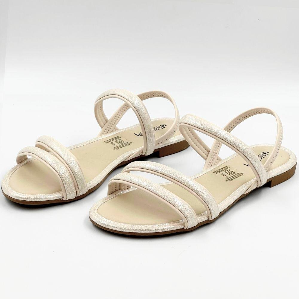 Sandália Mississipi Rasteira Feminina Branco 2