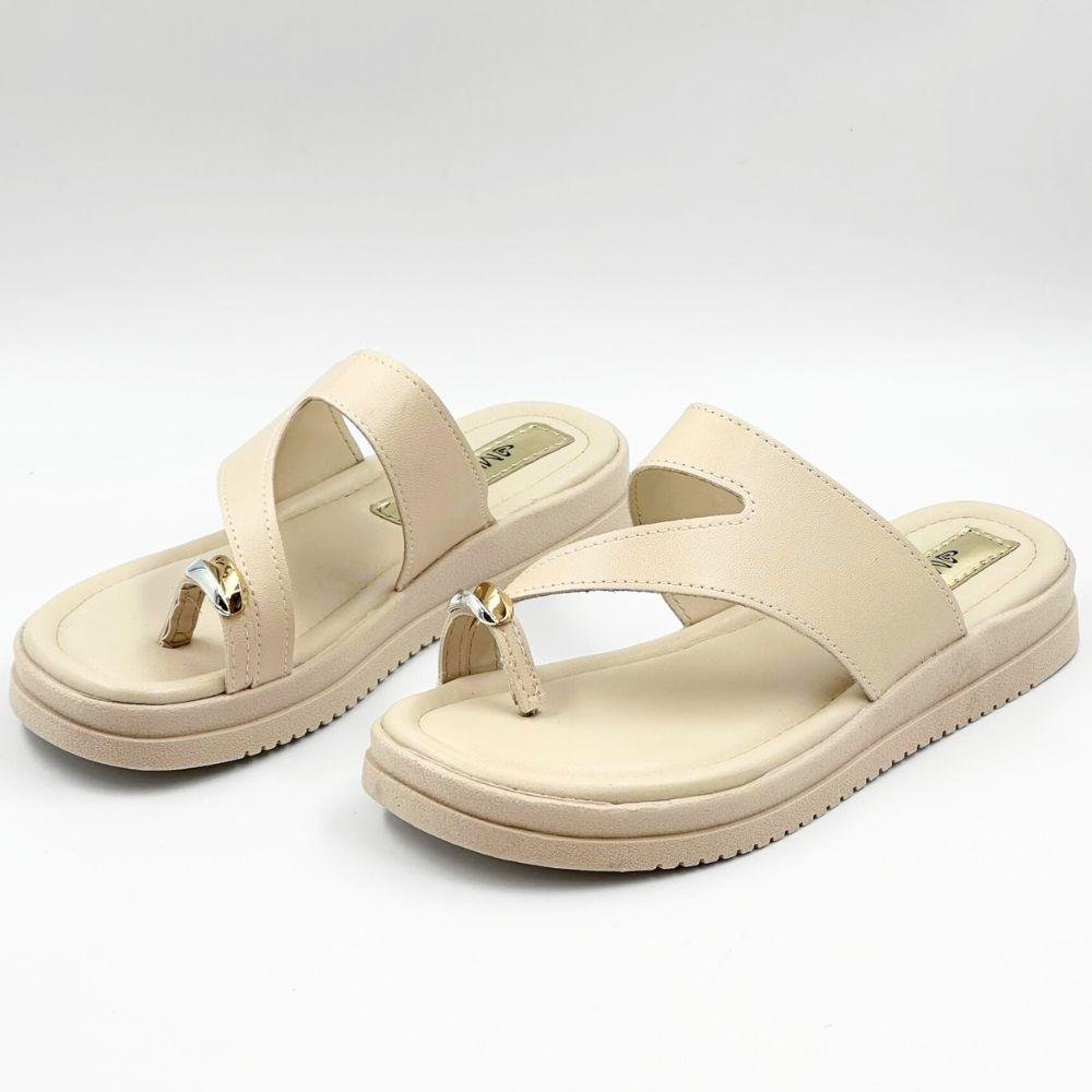 Tamanco Mississipi Flatform Slide Feminino Branco 2