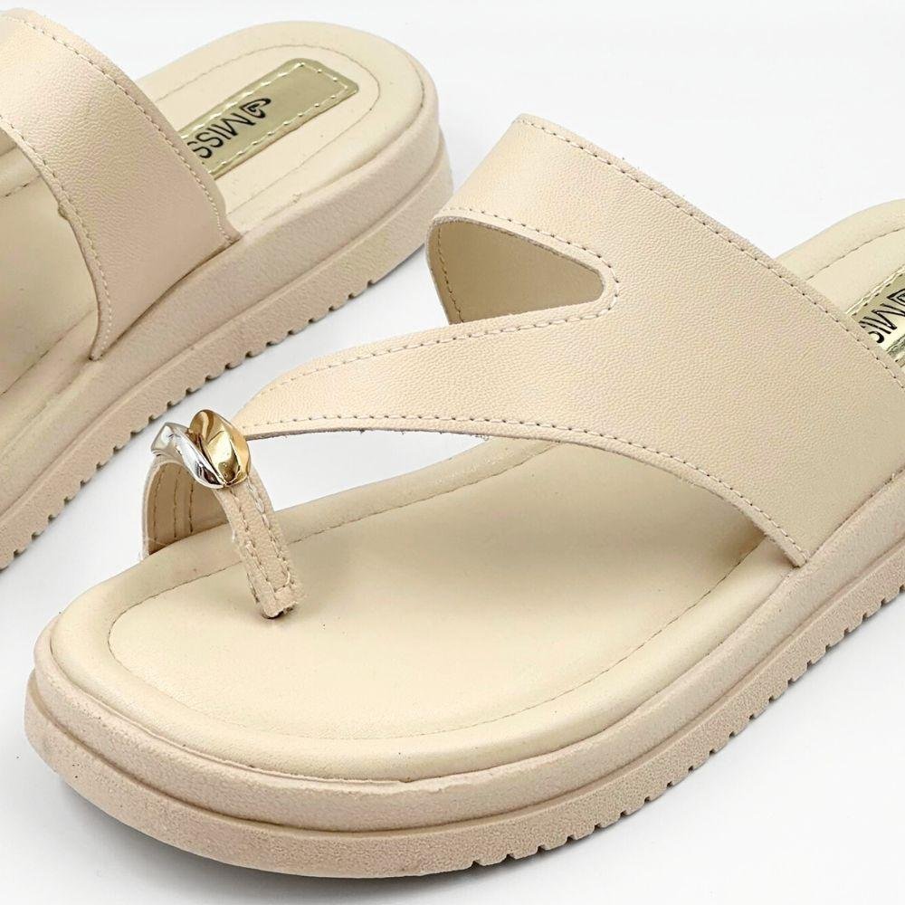 Tamanco Mississipi Flatform Slide Feminino Branco 3