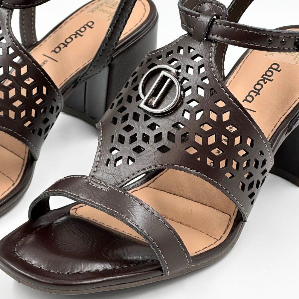 Sandália Dakota Salto Alto Casual Feminina Preto 3