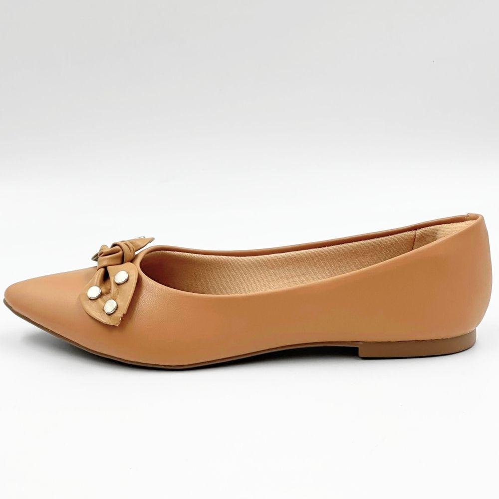 Sapatilha Sua Cia Bico Fino com Laço Feminina