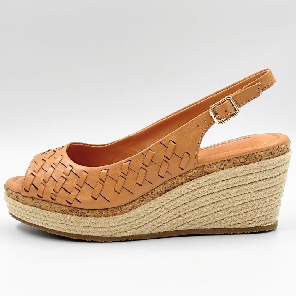 Sandália Bottero Anabela Casual Feminina