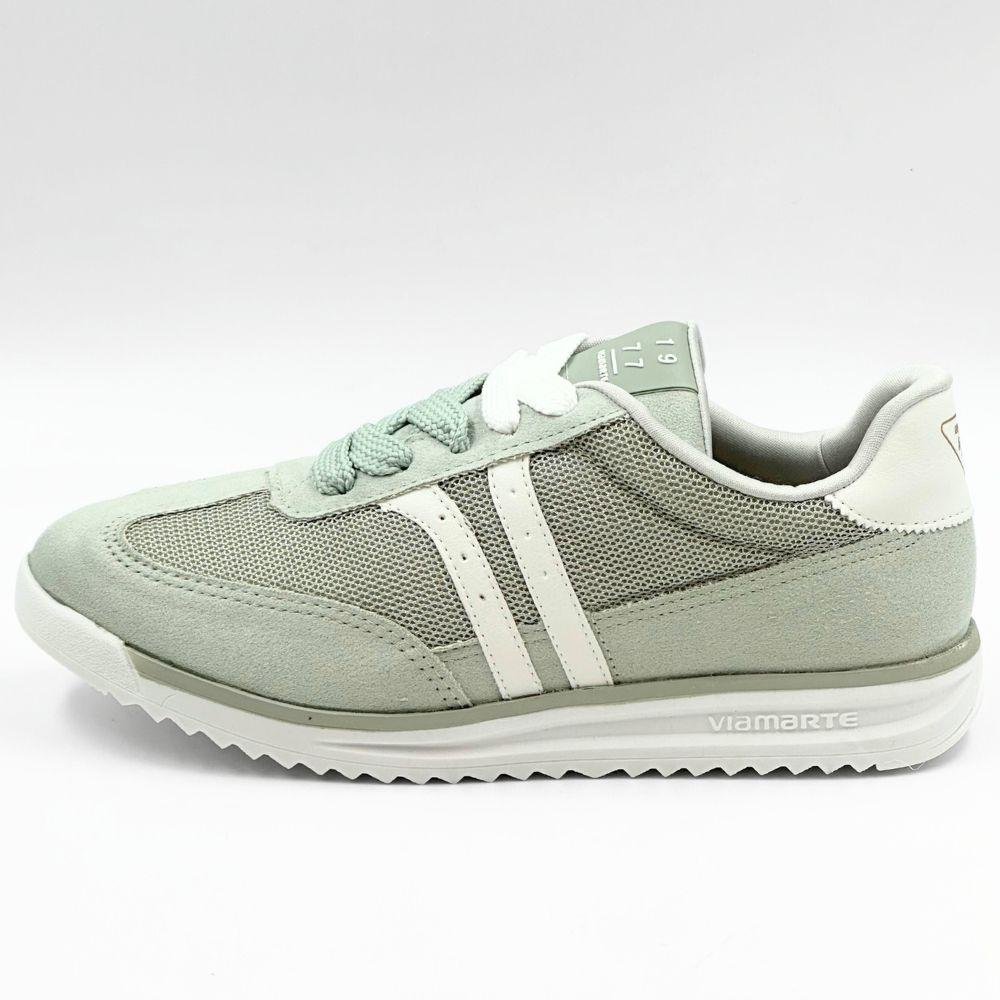 Tênis Via Marte Casual com Cadarço em Camurça Feminino