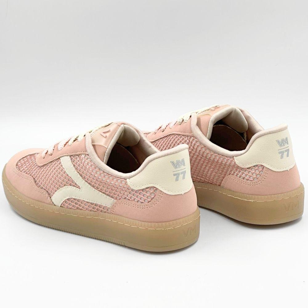 Tênis Via Marte Casual Nobuck com 2 Cadarços Feminino Rosa 3
