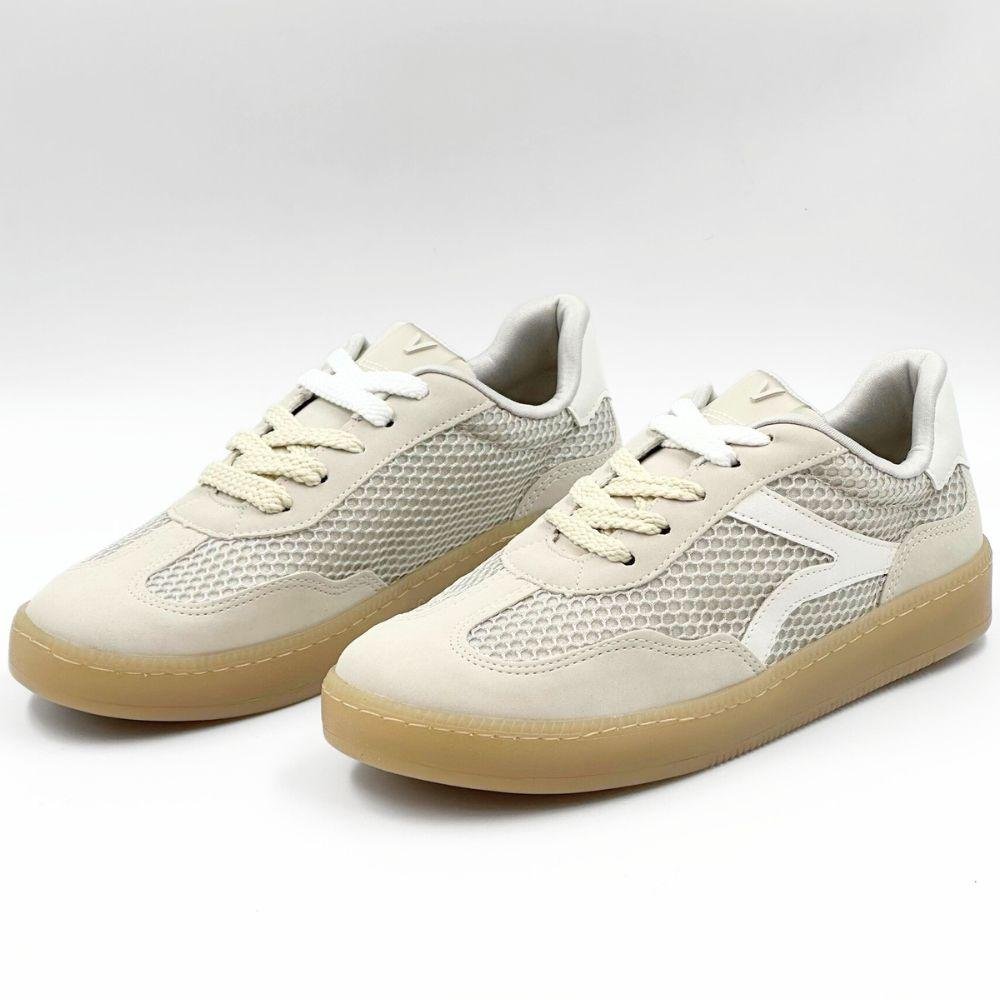 Tênis Via Marte Casual com 2 Cadarços Feminino Branco 2