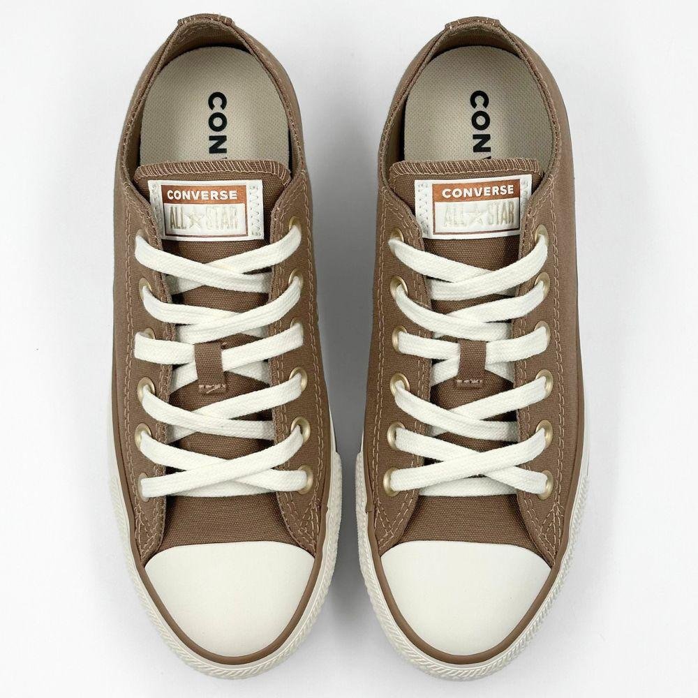 Tênis Converse All Star Casual Chuck Taylor Feminino Marrom 4
