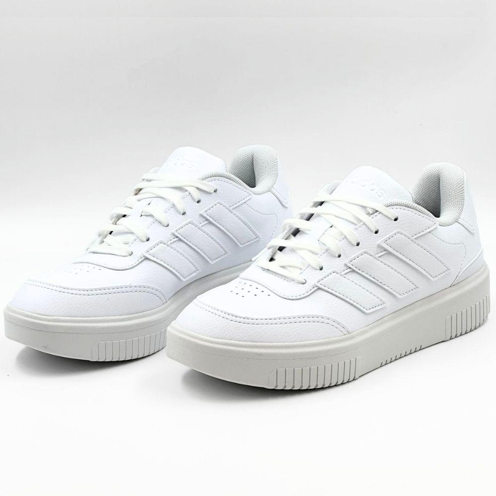 Tênis Adidas Casual Courtblock Bold Feminino Branco 2