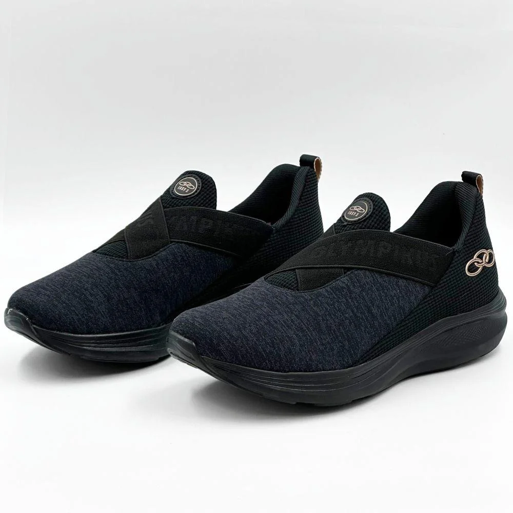 Tênis Olympikus Esportivo Slip Feminino Preto 2