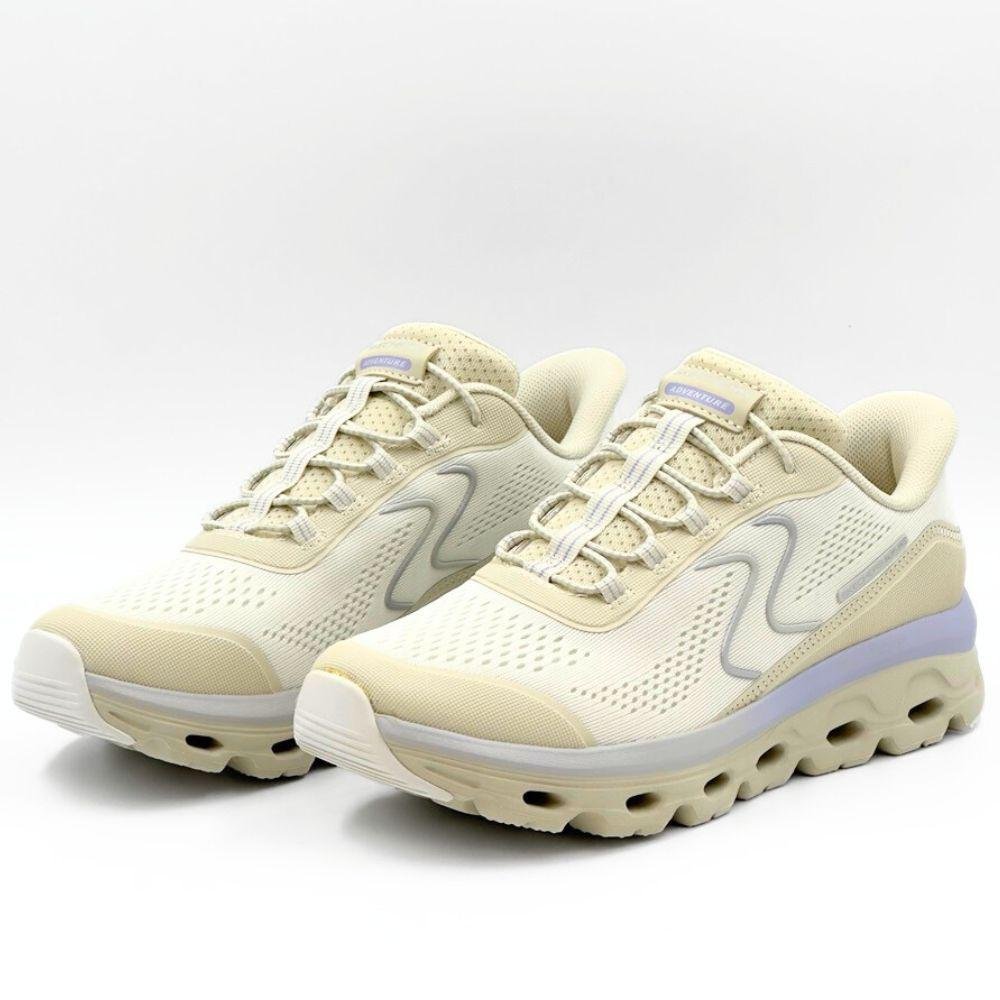 Tênis Skechers Esportivo Glide-Step Sole Feminino Bege 2