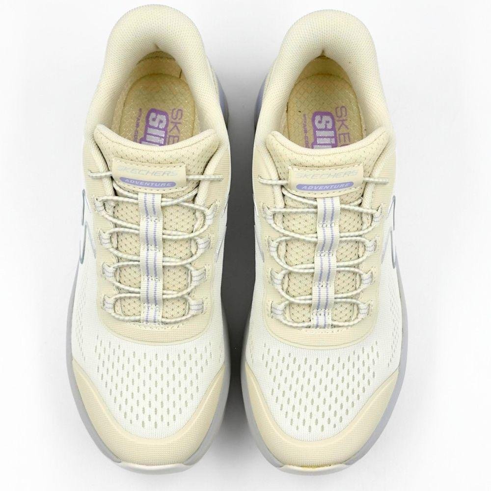 Tênis Skechers Esportivo Glide-Step Sole Feminino Bege 4
