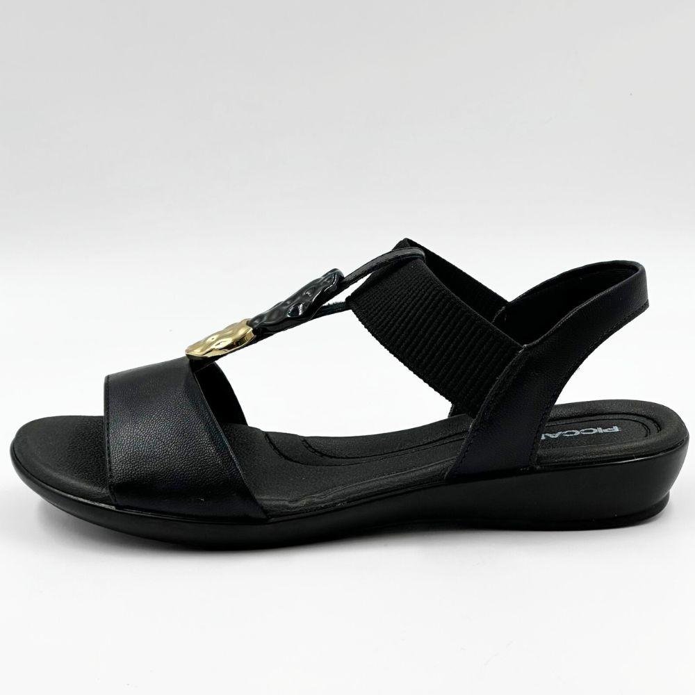 Sandália Piccadilly Anabela Casual Feminina