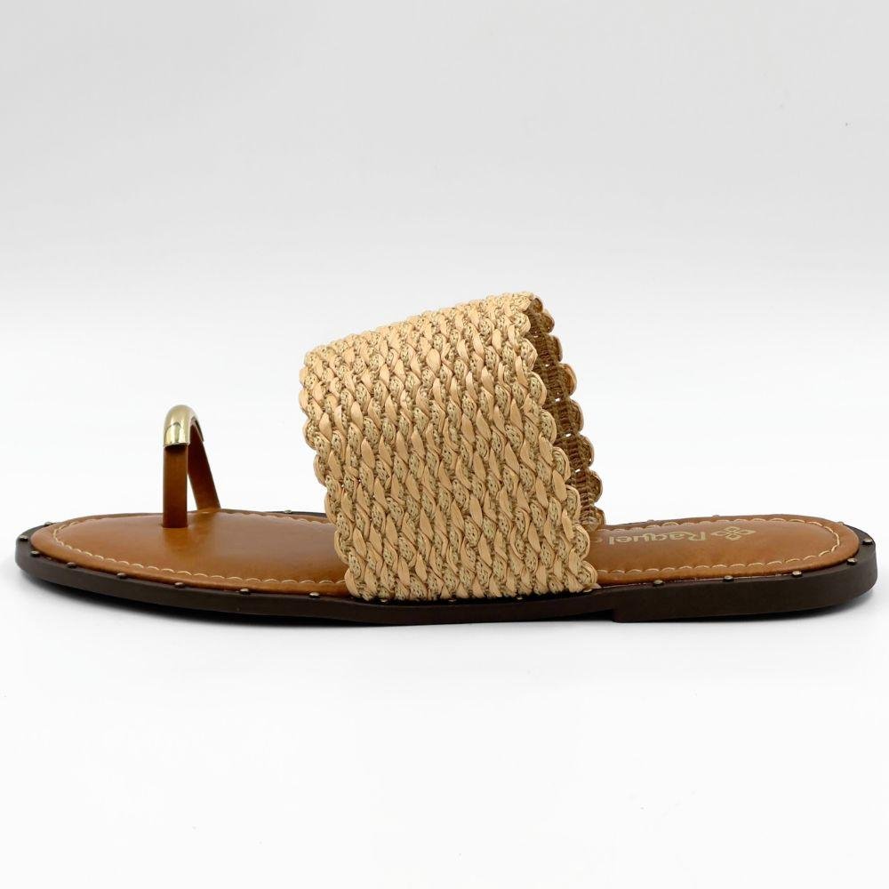 Tamanco Raquel Dias Rasteira Feminino