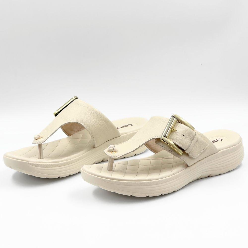 Tamanco Comfortflex Casual Flatform Feminino Marrom 2