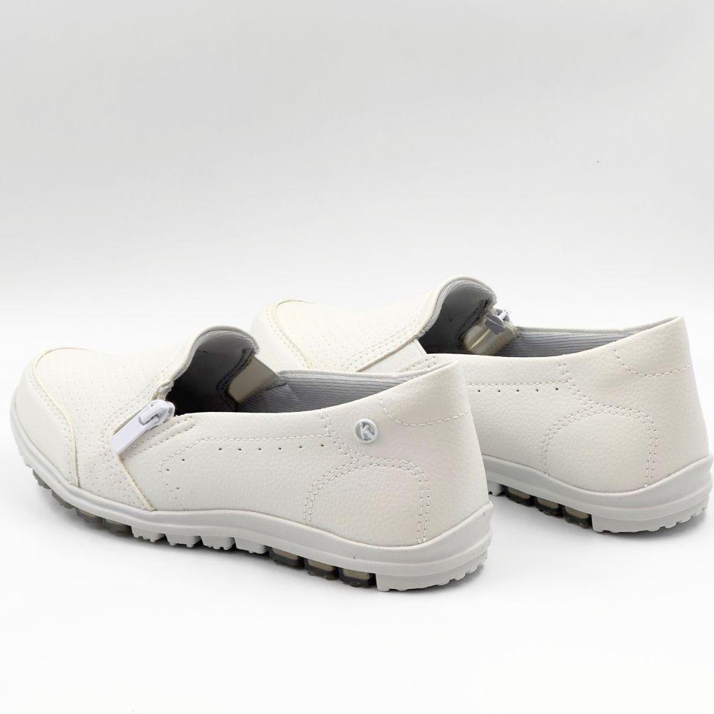 Tênis Kolosh Slip Casual Feminino Branco 3