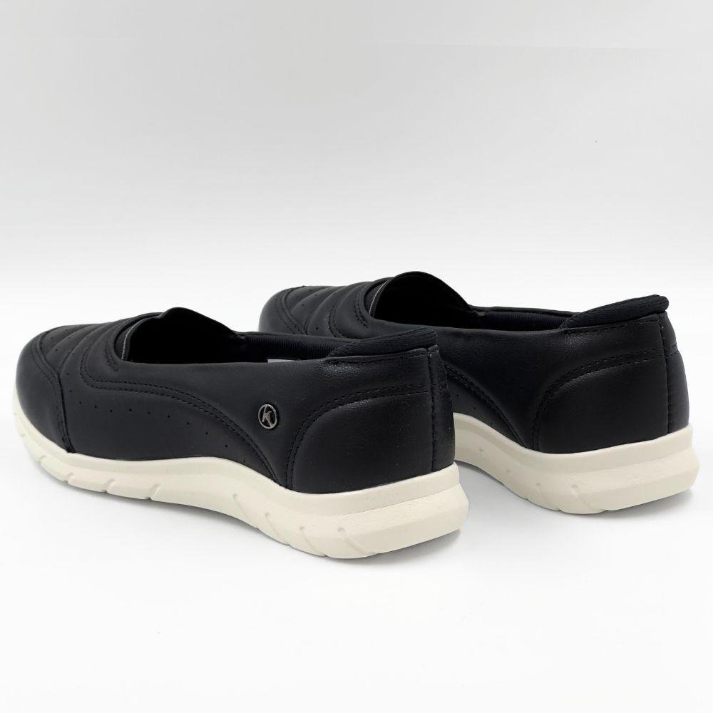 Tênis Kolosh Slip Casual Feminino Preto 3