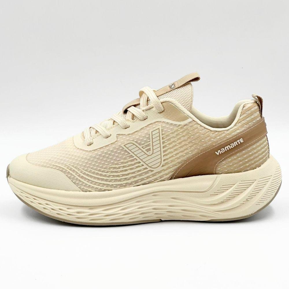 Tênis Via Marte Esportivo Jackar com Cadarço Feminino